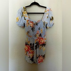Billabong Floral Romper